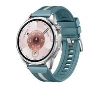 GIOPUEY Strap Compatible with Huawei Watch GT 6 46mm/GT 5/GT 4, Soft silicone Watch Strap Replacement [Wear-resistant] [breathable] - Teal