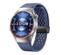 GIOPUEY Strap Compatible with Huawei Watch GT 6 Pro 46mm, Soft silicone Watch Strap Replacement [Wear-resistant] [breathable] - dark blue