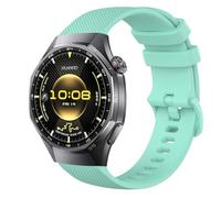GIOPUEY Strap Compatible with Huawei Watch GT 6 Pro 46mm, Soft silicone Watch Strap Replacement [Wear-resistant] [breathable] - Green