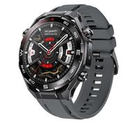 GIOPUEY Strap Compatible with Huawei Watch Ultimate 2, Soft silicone Watch Strap Replacement [Wear-resistant] [breathable] - DarkGrey