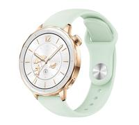 GIOPUEY Strap Compatible with Oppo Watch X2 Mini, Soft silicone Watch Strap Replacement [Wear-resistant] [breathable] - matcha green