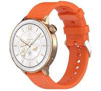 GIOPUEY Strap Compatible with Oppo Watch X2 Mini, Soft silicone Watch Strap Replacement [Wear-resistant] [breathable] - Orange