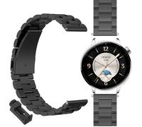 GIOPUEY Strap Compatible with Oppo Watch X2 Mini, stainless steel Watch Strap Replacement [Wear-resistant] [light] - black