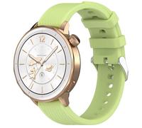 GIOPUEY Strap Compatible with Oppo Watch X3 mini, Soft silicone Watch Strap Replacement [Wear-resistant] [breathable] - teal green