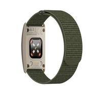 GIOPUEY Strap Compatible with Polar Loop, Flexible Nylon Braided Strap Replacement [Unisex] - Green