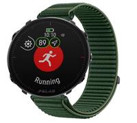 GIOPUEY Strap Compatible with Polar Vantage M, Outdoor Sports Flexible Nylon Braided Sport Loop Strap Replacement Band - DarkGreen