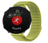 GIOPUEY Strap Compatible with Polar Vantage M2, Outdoor Sports Flexible Nylon Braided Sport Loop Strap Replacement Band - Green