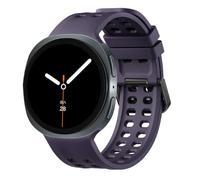 GIOPUEY Strap Compatible with Samsung Galaxy Watch 9 40mm/44mm, Soft silicone Watch Strap Replacement [Wear-resistant] [breathable] - Dark Purple