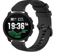 GIOPUEY Strap Compatible with Suunto Race 2, Soft silicone Watch Strap Replacement [Wear-resistant] [breathable] - Black