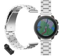 GIOPUEY Strap Compatible with SUUNTO Vertical, stainless steel Watch Strap Replacement [Wear-resistant] [light] - silver