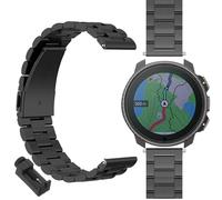 GIOPUEY Strap Compatible with SUUNTO Vertical, stainless steel Watch Strap Replacement [Wear-resistant] [light] - black