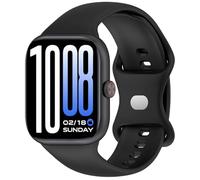 GIOPUEY Strap Compatible with VIVO Watch GT 2, Soft silicone Watch Strap Replacement [Wear-resistant] [breathable] - Black