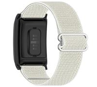 GIOPUEY Strap Compatible with WHOOP One/Peak/Life MG/5.0/4.0/3.0, Flexible Nylon Braided Strap Replacement [Unisex] - Beige