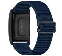 GIOPUEY Strap Compatible with WHOOP One/Peak/Life MG/5.0/4.0/3.0, Flexible Nylon Braided Strap Replacement [Unisex] - blue