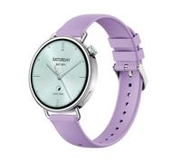 GIOPUEY Strap Compatible with Xiaomi Watch S4 41mm, Soft silicone Watch Strap Replacement [Wear-resistant] [breathable] - purple