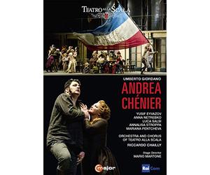 Giordano: Andrea Chenier [Anna Netrebko; Yusif Eyvazov; Luca Salsi; Annalisa Stroppa; Riccardo Chailly] [C Major Entertainment: 757308] [DVD]
