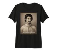 Giordano Bruno Philosopher Italy Monk Premium T-Shirt