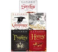 Giordano Bruno Thriller Series Books 1-5 by S. J. Parris (Treachery, Heresy, Prophecy, Sacrilege, Conspiracy)
