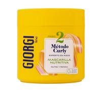 GIORGI Line Nourishing Mask, Curly Method, Spectacular Curls, 0% Alcohol, 0% Silicone, 0% Sulphates, with Vegetable Proteins and Avocado, 350 ml
