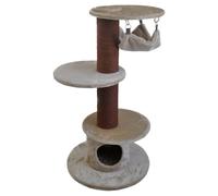 Giorgia Scratching Post Beige/Orange For Cats, Duvo+, 60X60X120 Cm, Sturdy