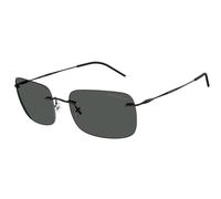 Giorgio Armani Man Sunglass AR1512M - Frame color: Matte Black, Lens color: Dark Grey