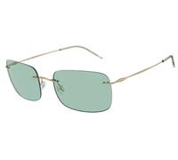Giorgio Armani AR1512M 30022A Men's Sunglasses Gold Size 58