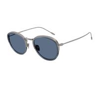 Giorgio Armani Man Sunglass AR6068 - Frame color: Gunmetal, Lens color: Dark Blue