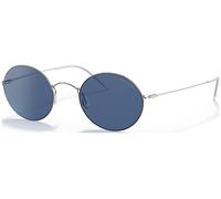 Giorgio Armani Man Sunglass AR6115T - Frame color: Grey, Lens color: Dark Blue