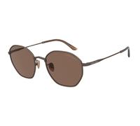 Giorgio Armani AR6150 300673 Men's Sunglasses Brown Size 53