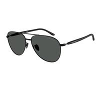 Giorgio Armani Man Sunglass AR6162 - Frame color: Matte Black, Lens color: Dark Grey