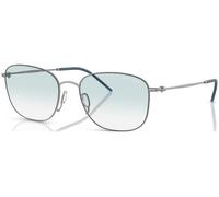 Giorgio Armani Man AR6168 30033F Sunglasses Metal Grey Blue Pillow Normal Shaded