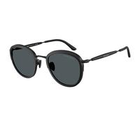 Giorgio Armani AR6176 300187 Men's Sunglasses Black Size 49