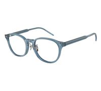 Giorgio Armani AR7259F Asian Fit Men's Glasses, Blue, Size 52