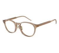 Giorgio Armani AR7259F Asian Fit Men's Glasses, Brown, Size 52