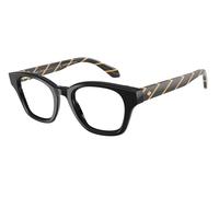 Giorgio Armani AR7274F Asian Fit Men's Glasses, Black, Size 51
