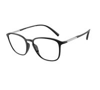 Giorgio Armani AR7276U 5017 Man Optical frames Injected Black Transparent Pillow Normal