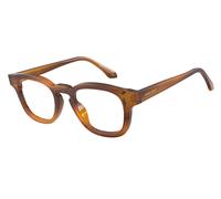 Giorgio Armani AR7291U 6163 Unisex Optical frames Acetate Turtle Transparent Pillow Normal