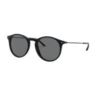 Giorgio Armani AR8121 500187 Man Sunglasses Acetate Black Grey Pantos Normal
