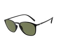 Giorgio Armani AR8186U 50012A Man Sunglasses Nylon Black Green Squared Normal