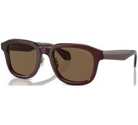 Giorgio Armani Man AR8206 606273 Sunglasses Acetate Brown Brown Squared Normal