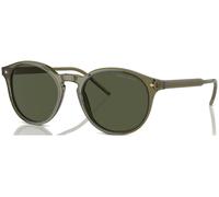 Giorgio Armani Man AR8211 607452 Sunglasses Acetate Green Green Panthos Normal Anti -reflex