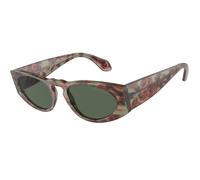 Giorgio Armani AR8216 597771 Man Sunglasses Acetate Brown Green Squared Normal