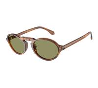 Giorgio Armani AR8219U 616314 Man Sunglasses Acetate Turtle Green Round Normal