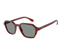 Giorgio Armani AR8220 617056 Man Sunglasses Acetate Red Blue Squared Normal
