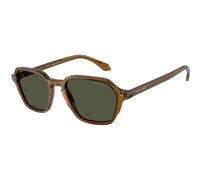 Giorgio Armani AR8220 617231 Man Sunglasses Acetate Green Green Squared Normal