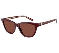 Giorgio Armani AR8221 5955C5 Womenâs Sunglasses Burgundy Size 55