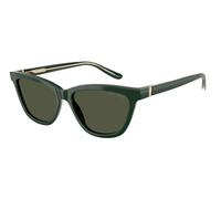 Giorgio Armani AR8221 617331 Woman Sunglasses Acetate Green Green Cat Eye Normal