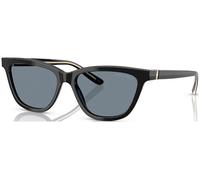 Giorgio Armani Woman Sunglass AR8221 - Frame color: Black, Lens color: Light Blue