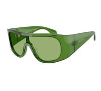 Giorgio Armani AR8222U 6191/2 Man Sunglasses Acetate Green Green Squared Normal