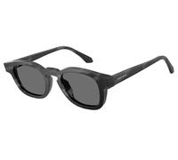 Giorgio Armani AR8254U 639387 Unisex Sunglasses Acetate Turtle Grey Pillow Normal